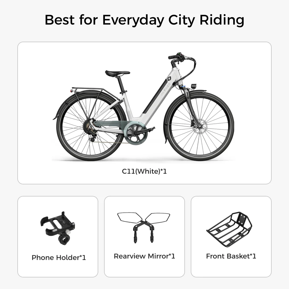 Fiido C11 City E-Bike - Image 16